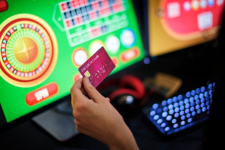Antarmuka papan taruhan roulette Boom City dengan tombol taruhan interaktif